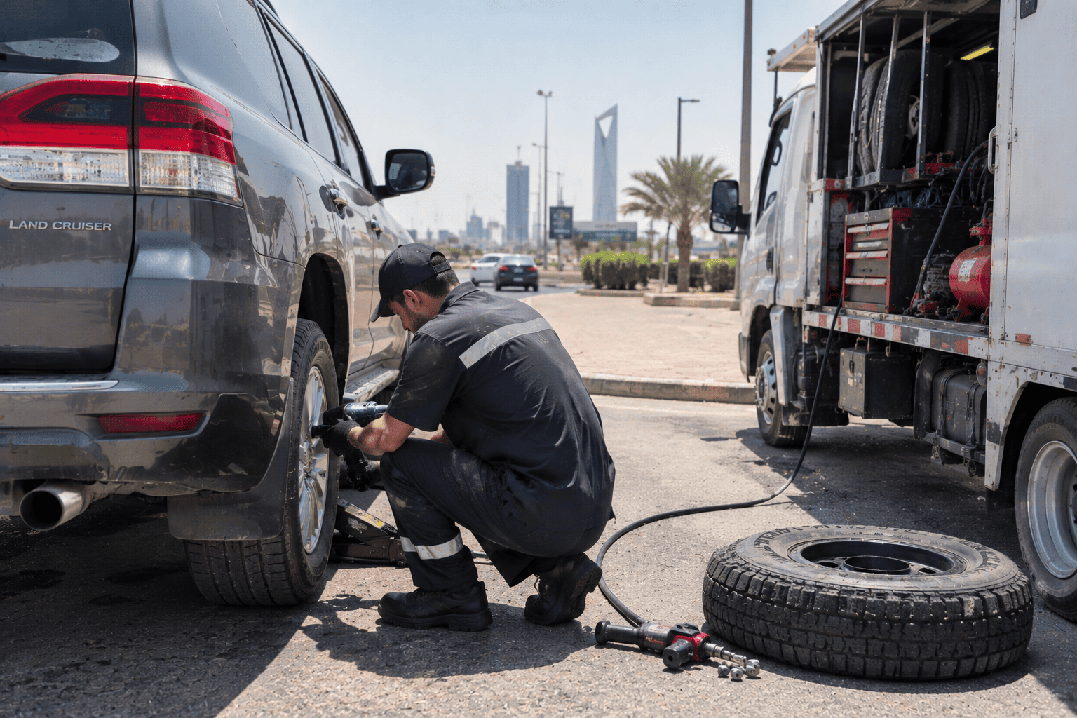 بنشري متنقل بالدمام